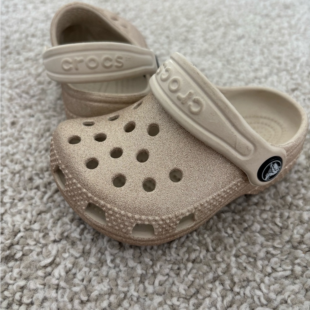CROCS baby gold Shoes